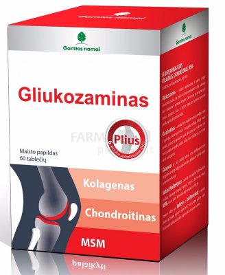 gliukozaminas chondroitino su nugaros skausmu